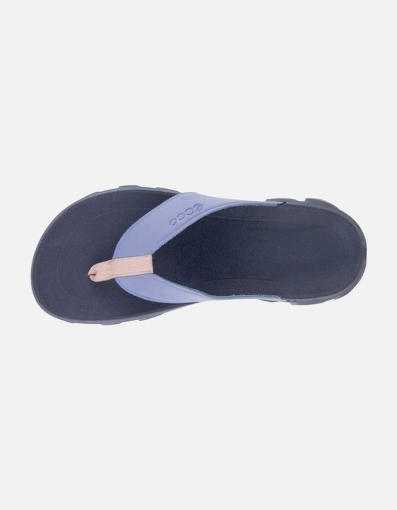 ladies toe-post sandals 801804-01659 in Purple