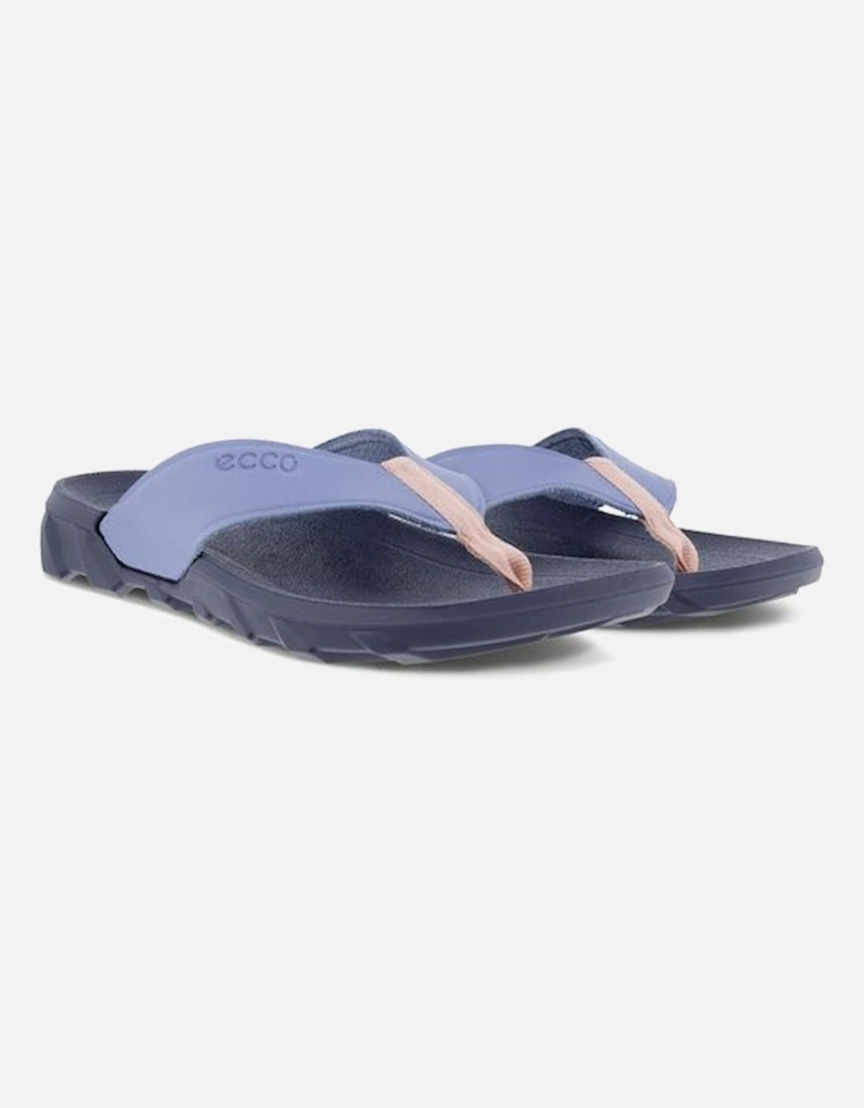 ladies toe-post sandals 801804-01659 in Purple