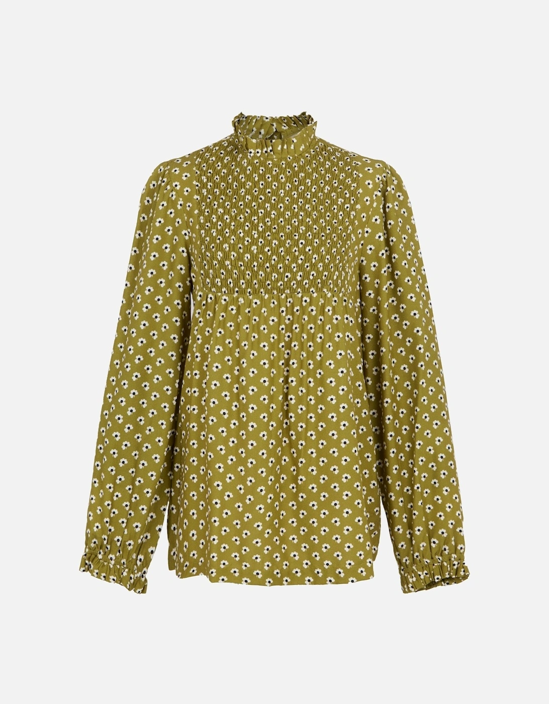 Womens/Ladies Orla Kiely Clover Winter Blouse, 5 of 4