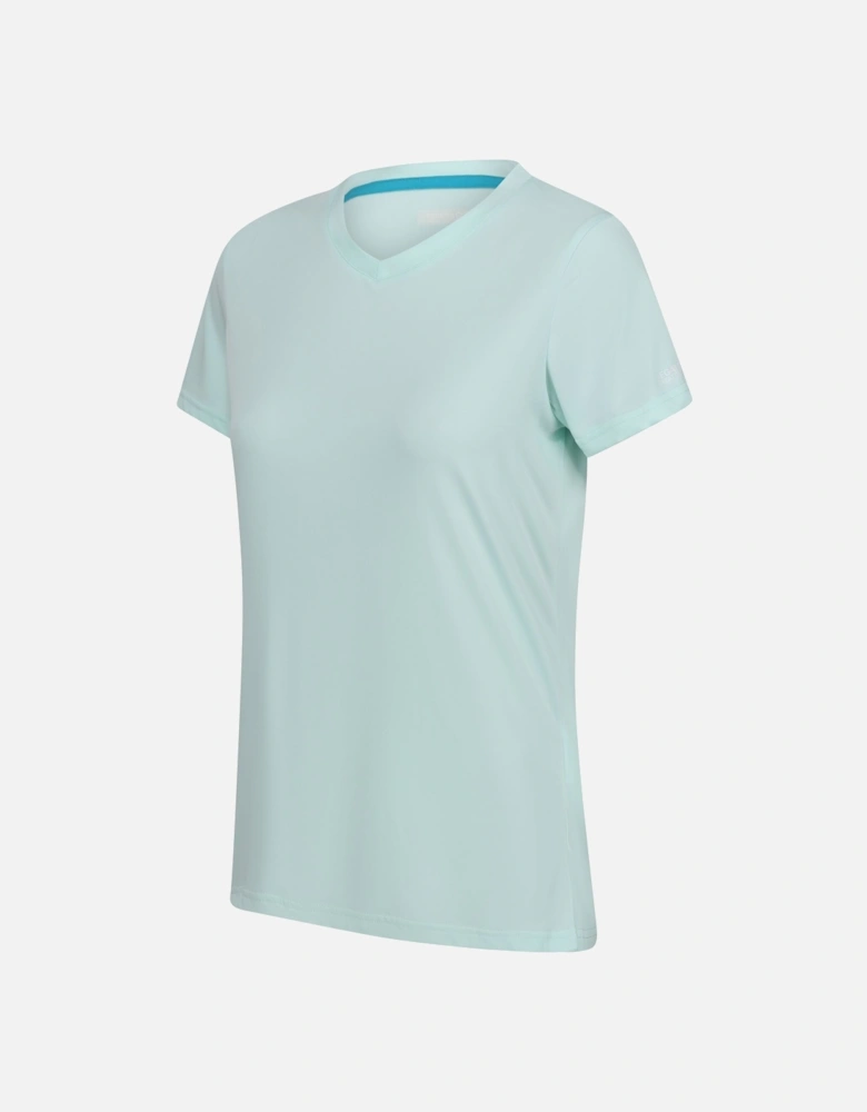 Womens/Ladies Fingal Plain V Neck T-Shirt