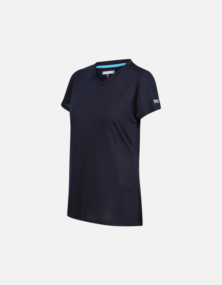 Womens/Ladies Fingal Plain V Neck T-Shirt