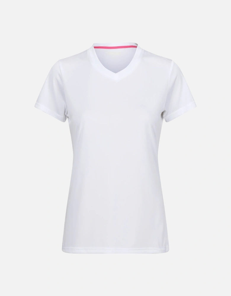 Womens/Ladies Fingal Plain V Neck T-Shirt