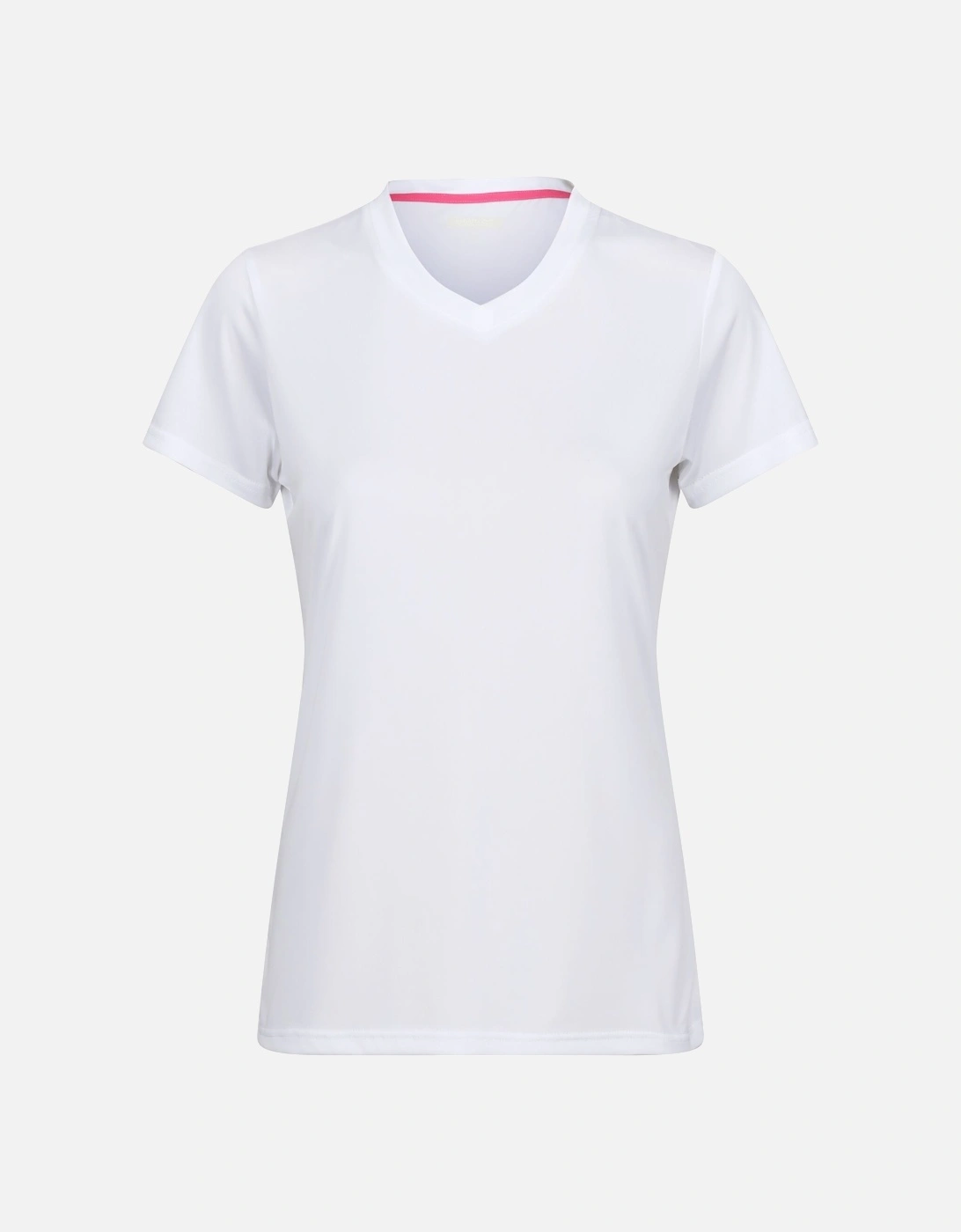 Womens/Ladies Fingal Plain V Neck T-Shirt, 5 of 4