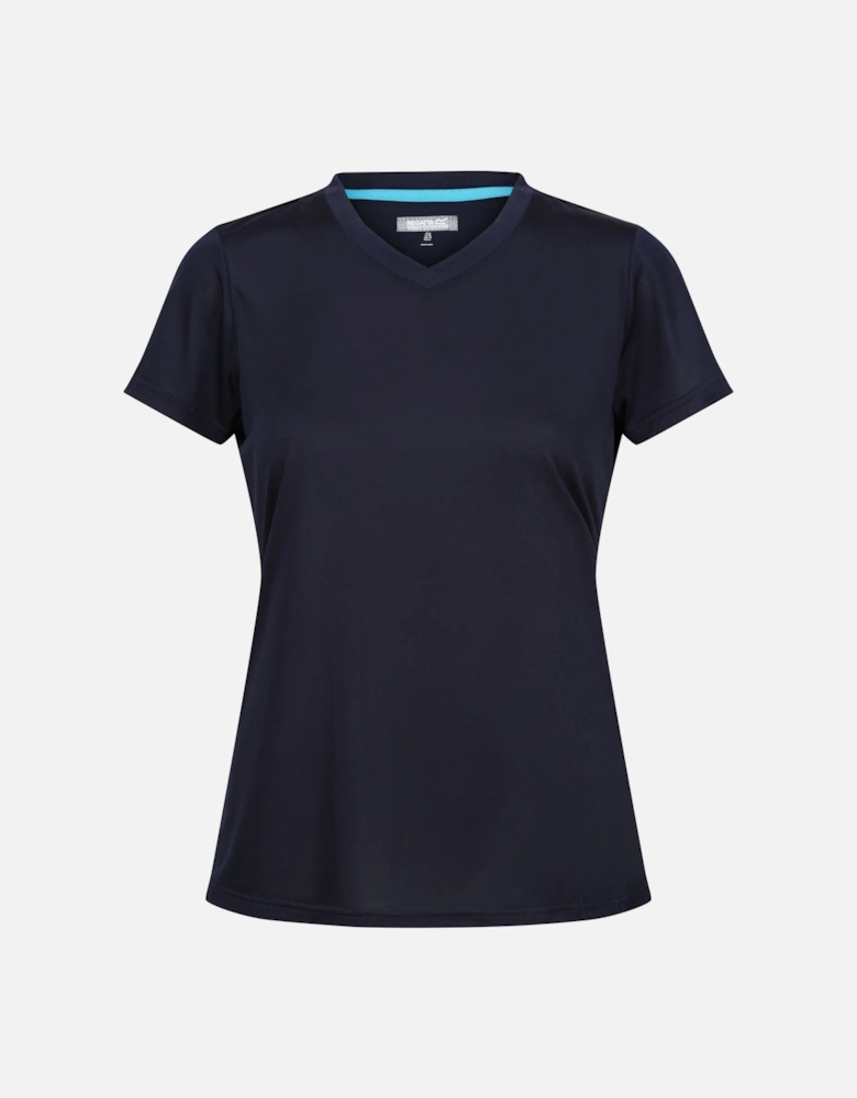 Womens/Ladies Fingal Plain V Neck T-Shirt