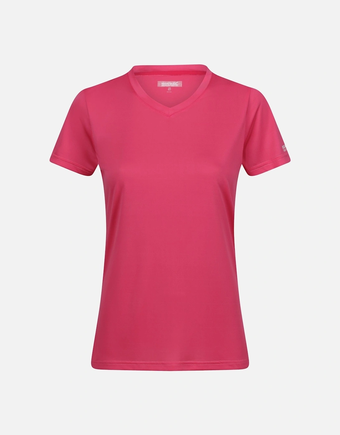 Womens/Ladies Fingal Plain V Neck T-Shirt, 5 of 4