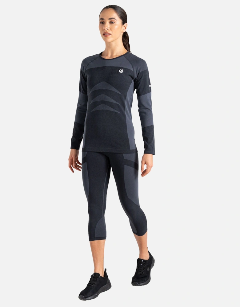 Womens/Ladies In The Zone II Panel 3/4 Leggings