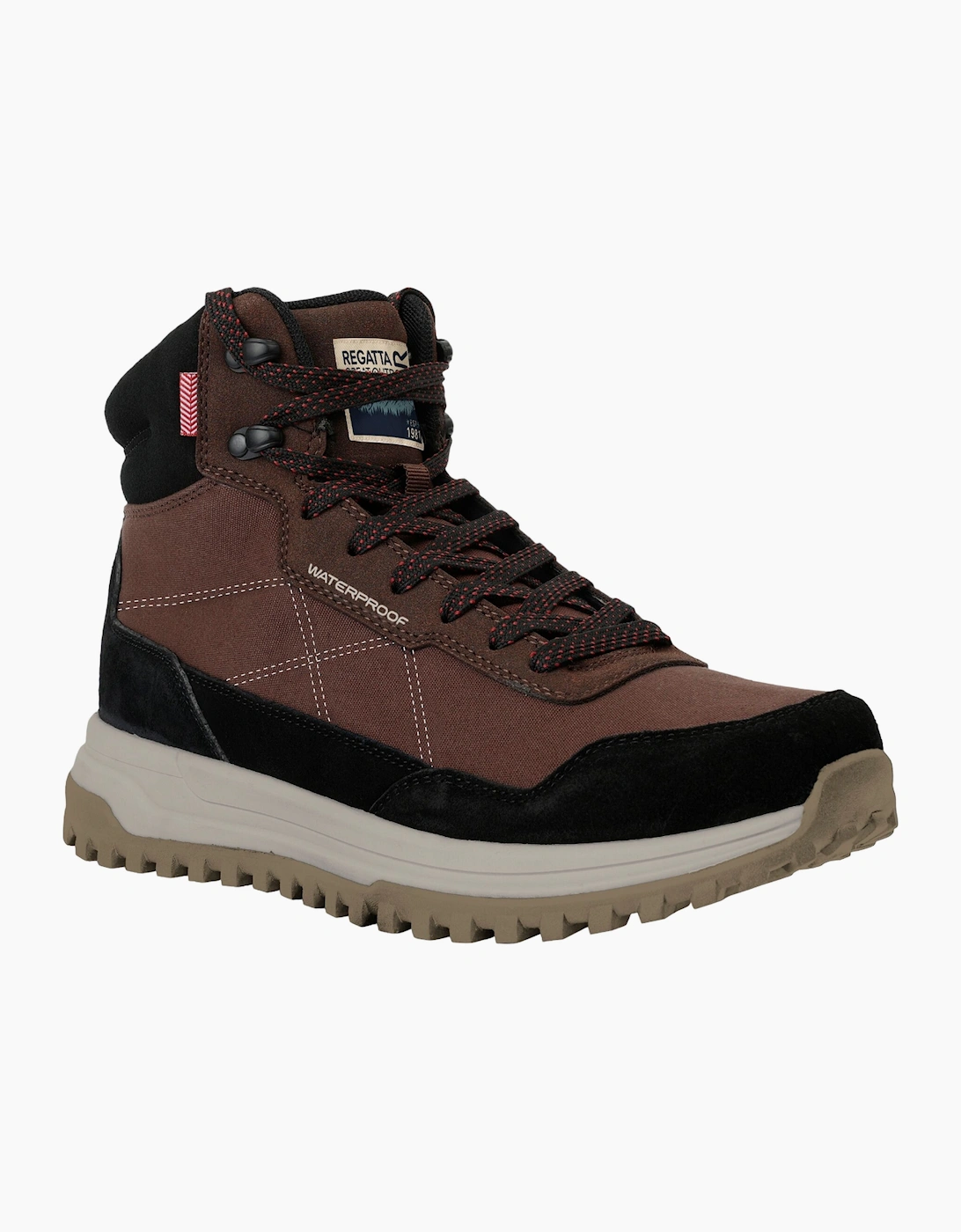 Regatta Men's Brown Mayfield Suede Walking Boots - Size: 7