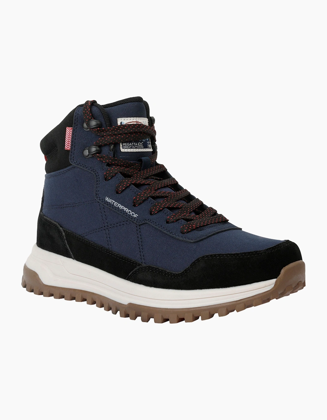Regatta Men's Navy Mayfield Suede Walking Boots - Size: 7