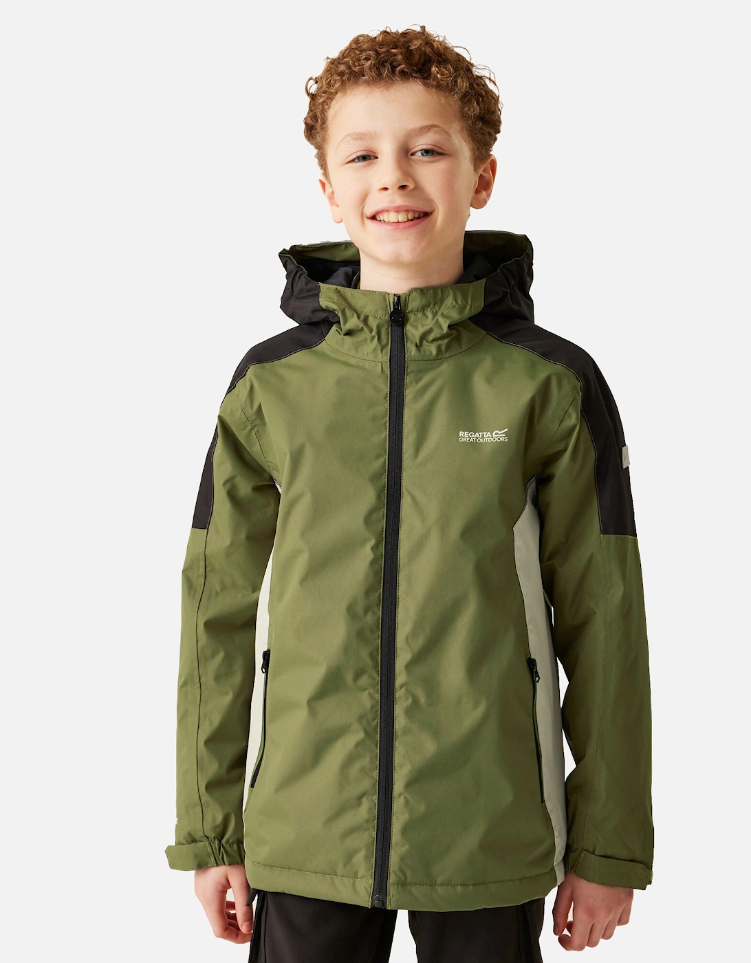 Childrens/Kids Hurdle V Waterproof Jacket