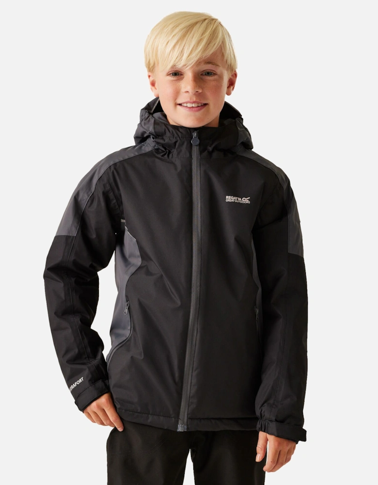 Childrens/Kids Hurdle V Waterproof Jacket