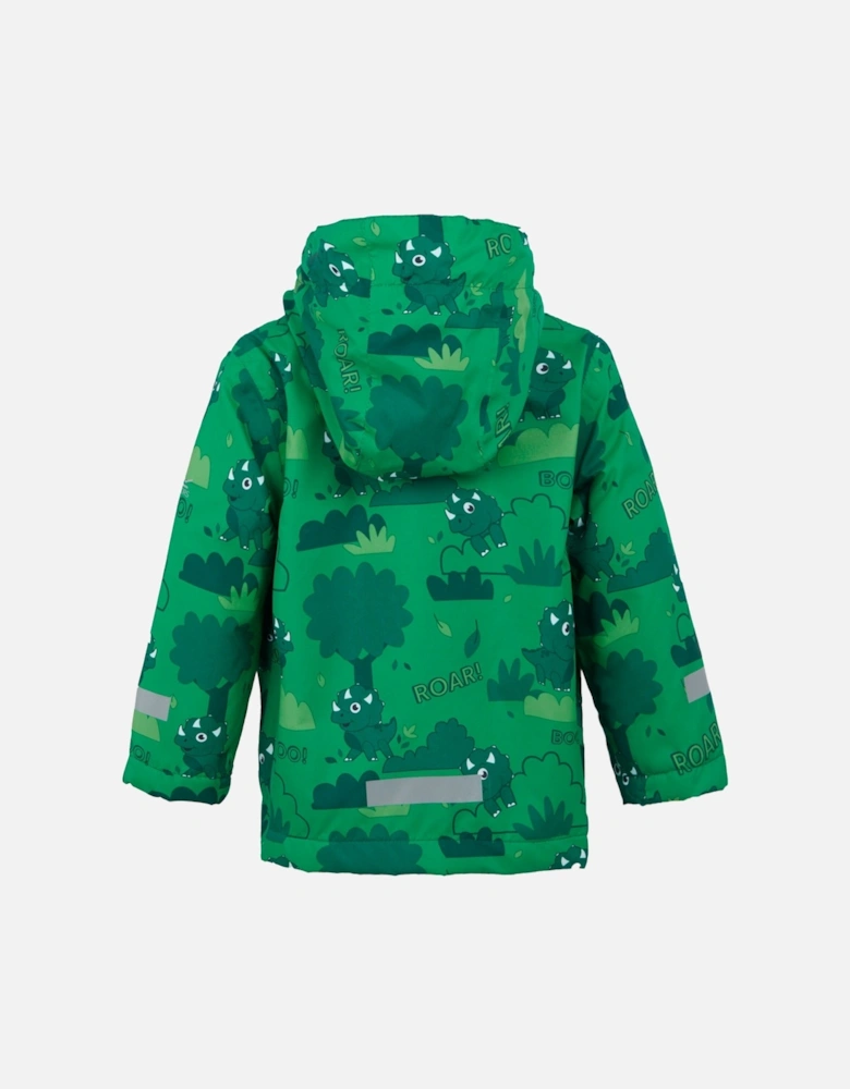 Childrens/Kids Stompy The Dinosaur Waterproof Jacket