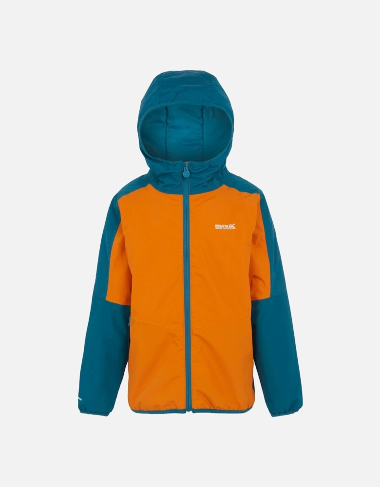 Childrens/Kids Volcanics VIII Terrain Print Reflective Jacket