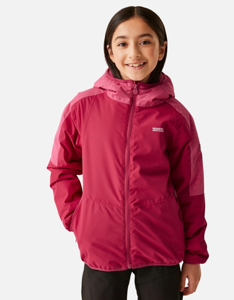 Childrens/Kids Volcanics VIII Terrain Print Reflective Jacket