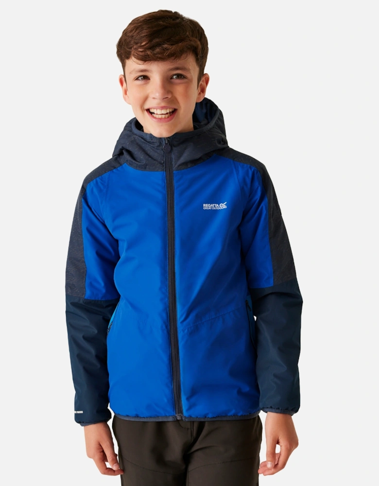 Childrens/Kids Volcanics VIII Terrain Print Reflective Jacket