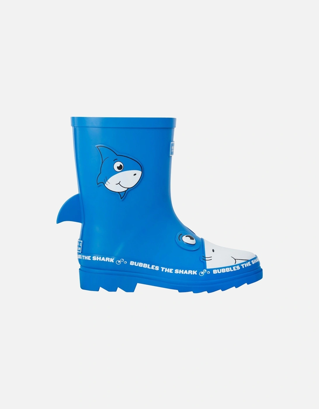 Childrens/Kids Mudplay II Bubbles The Shark Wellington Boots