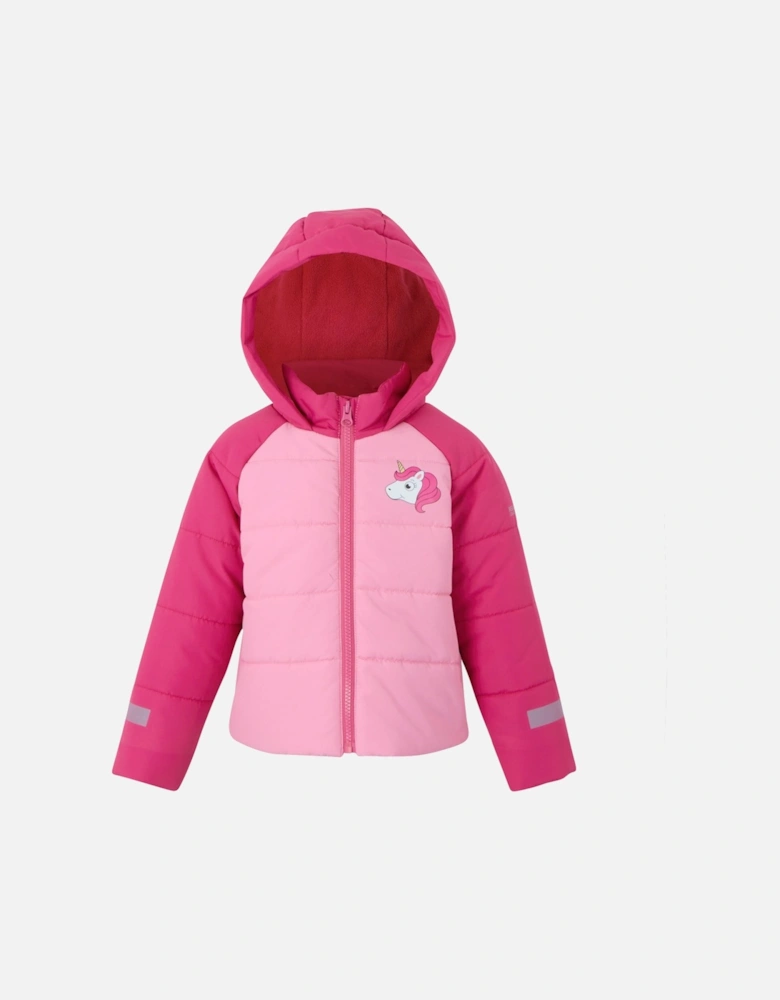 Childrens/Kids Luna The Unicorn Quilted Jacket