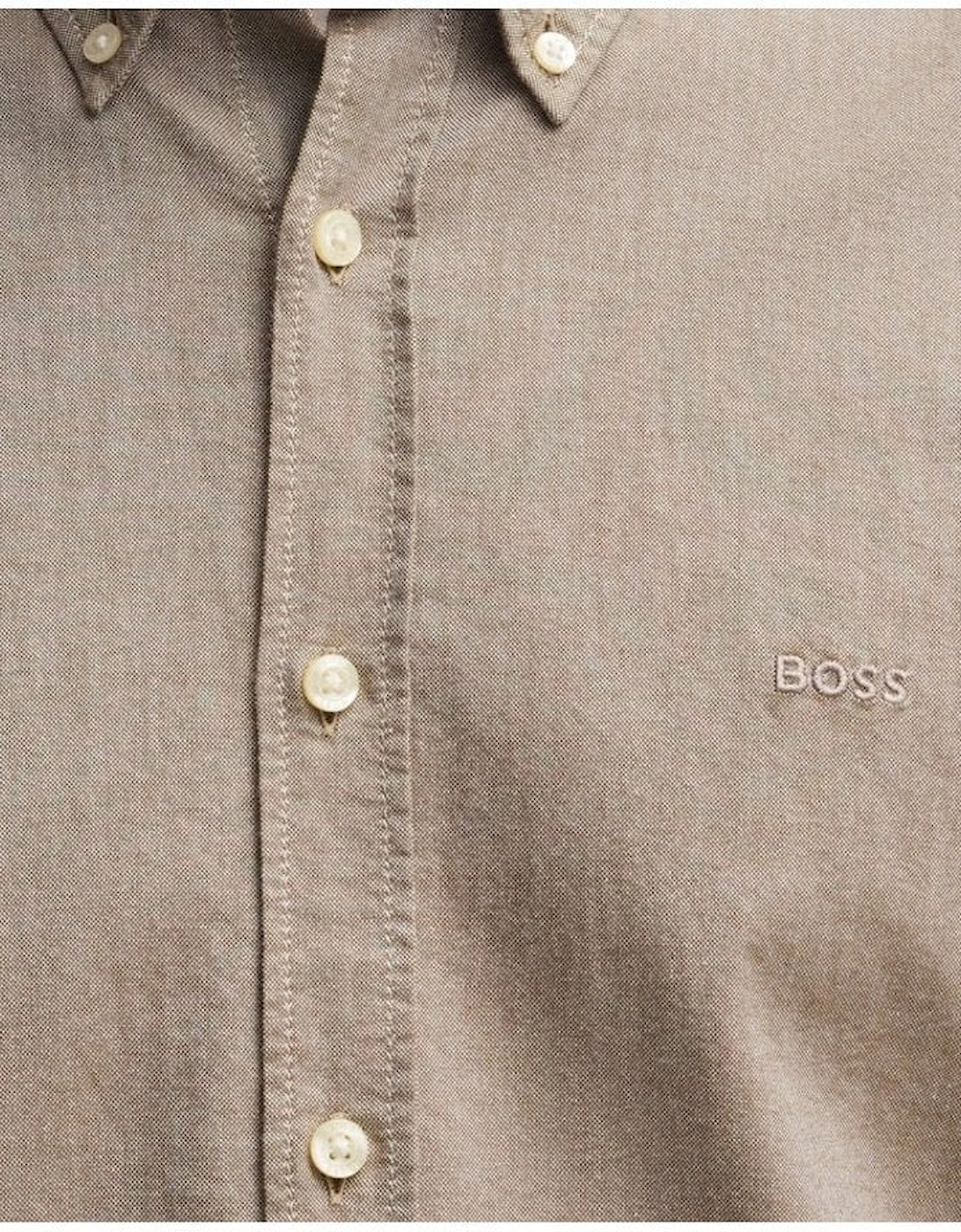 Men's Beige Ricket Long Sleeved Shirt