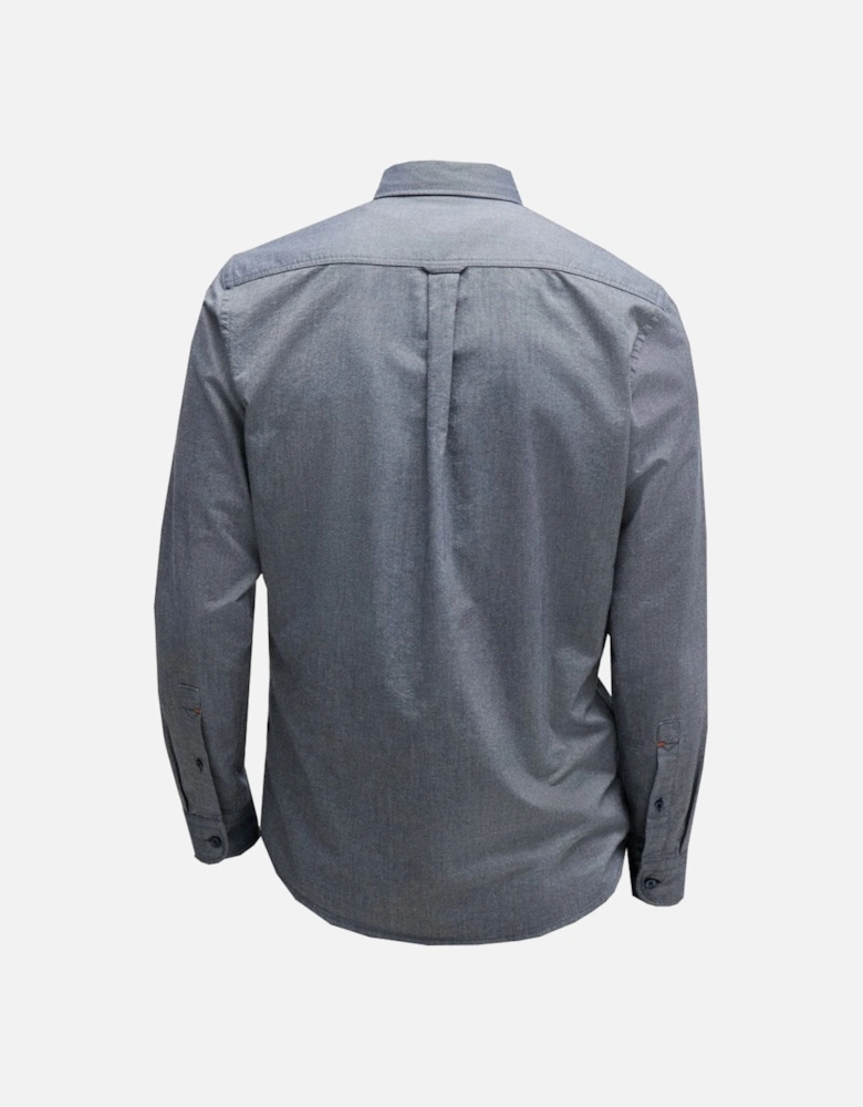 Men's Blue Ricket Long Sleeved Shirt