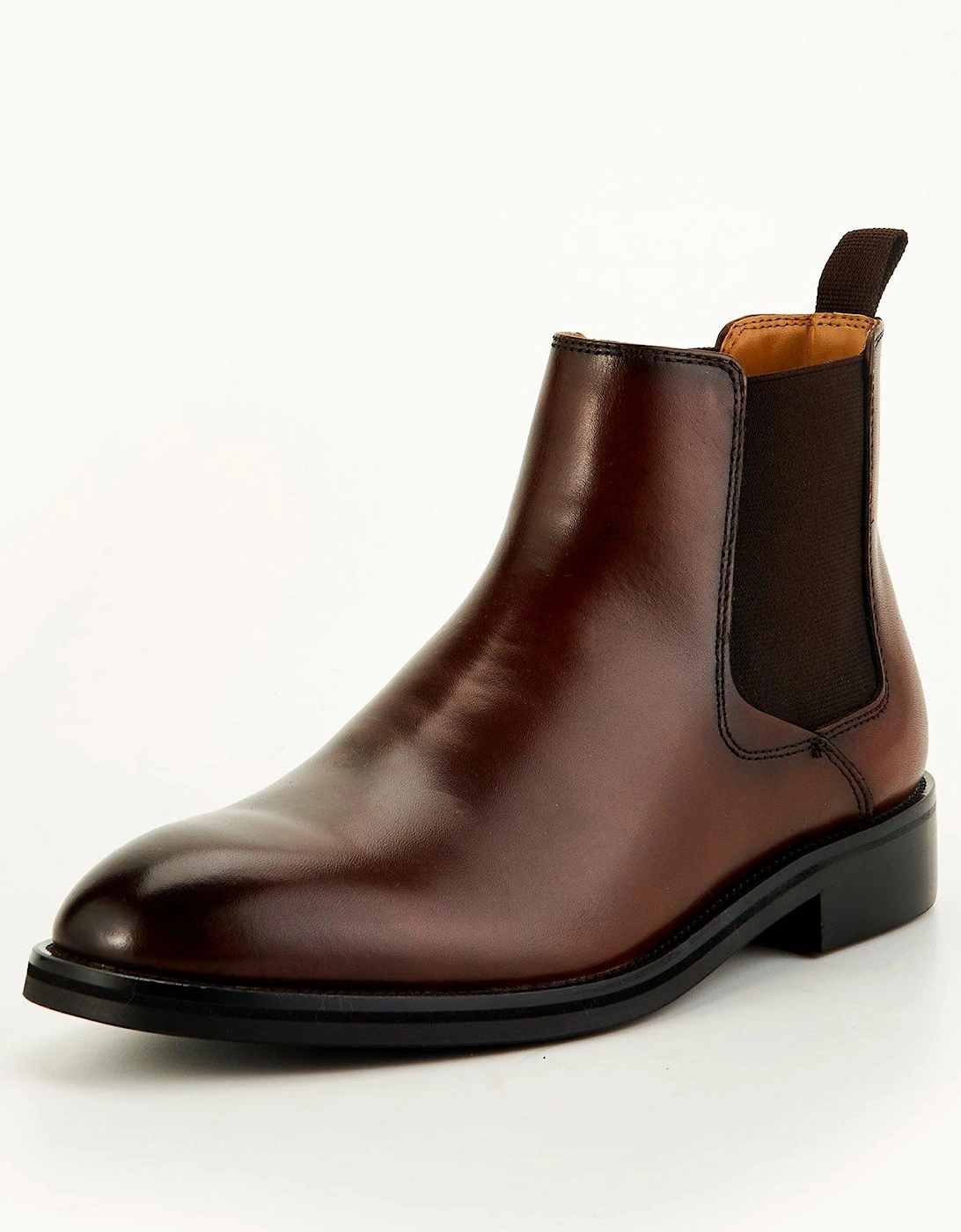 Leather Chelsea Boot - Brown