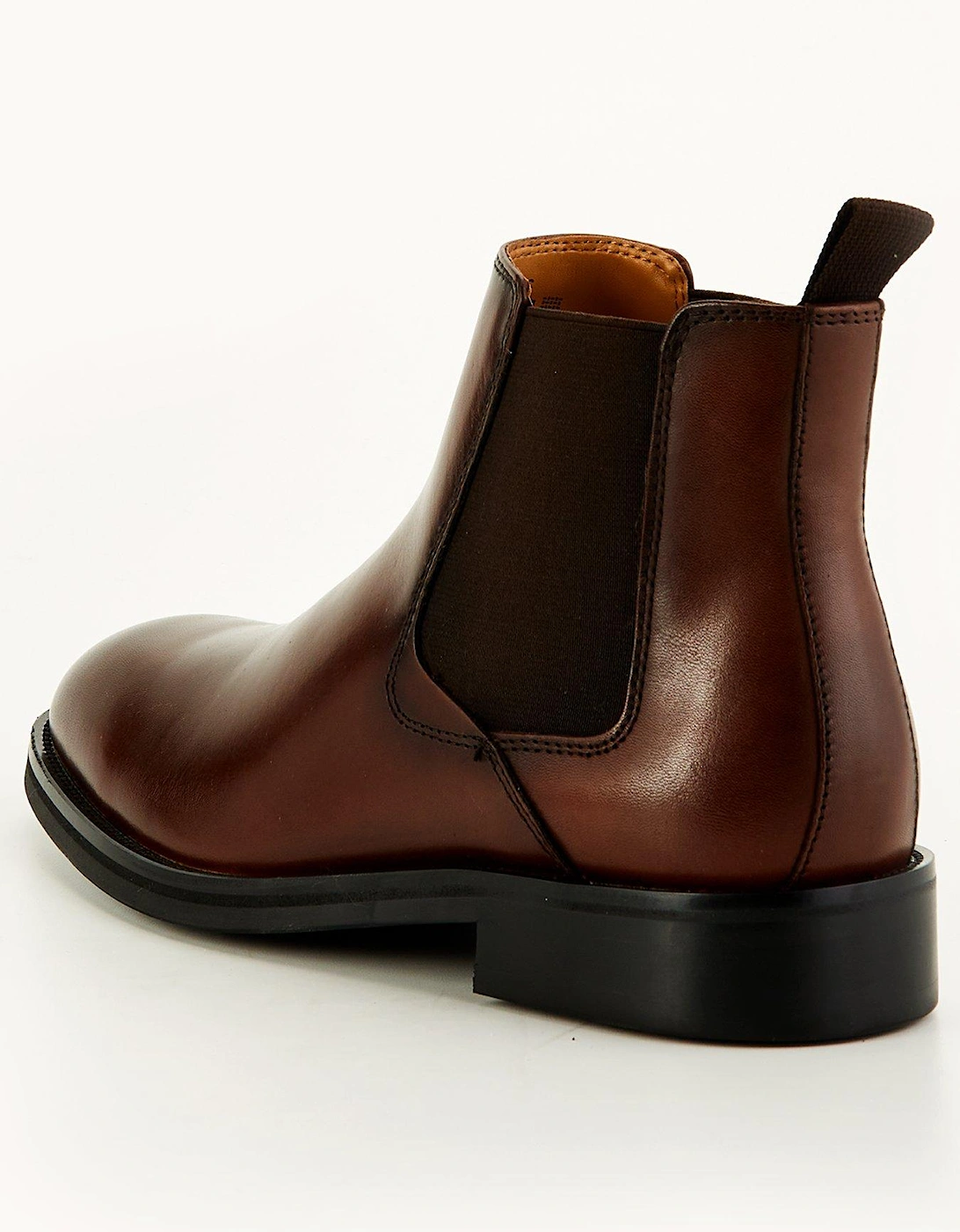 Leather Chelsea Boot - Brown