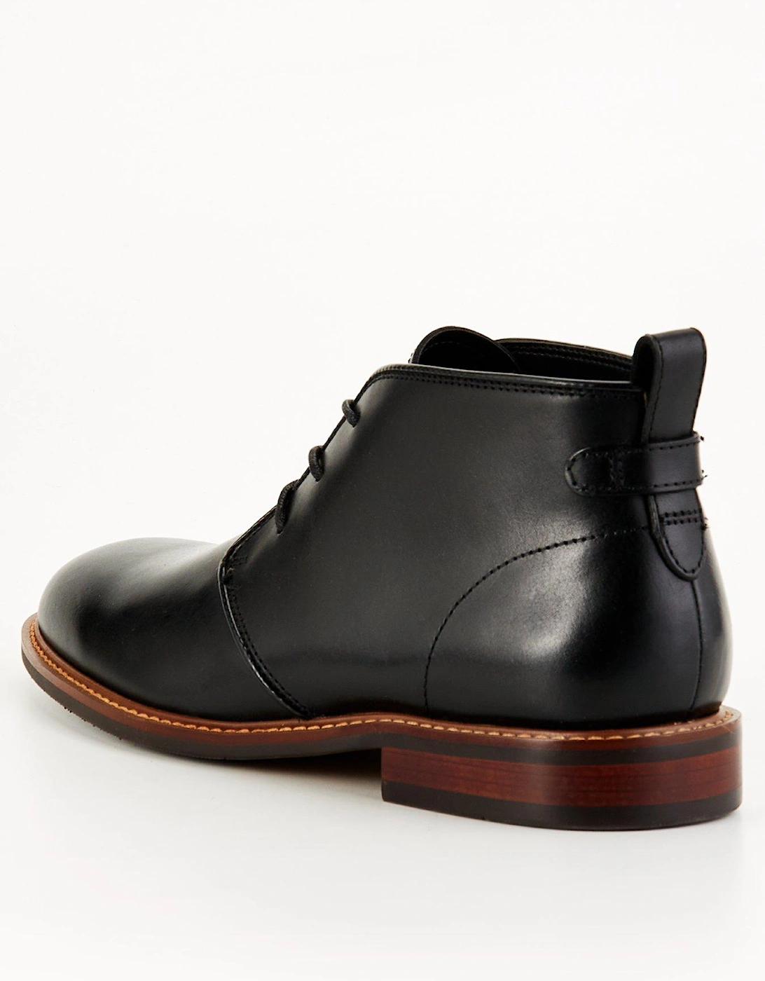 Leather Chukka Boot - Black