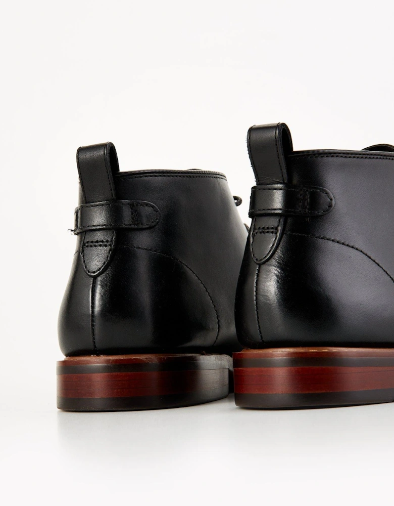 Leather Chukka Boot - Black
