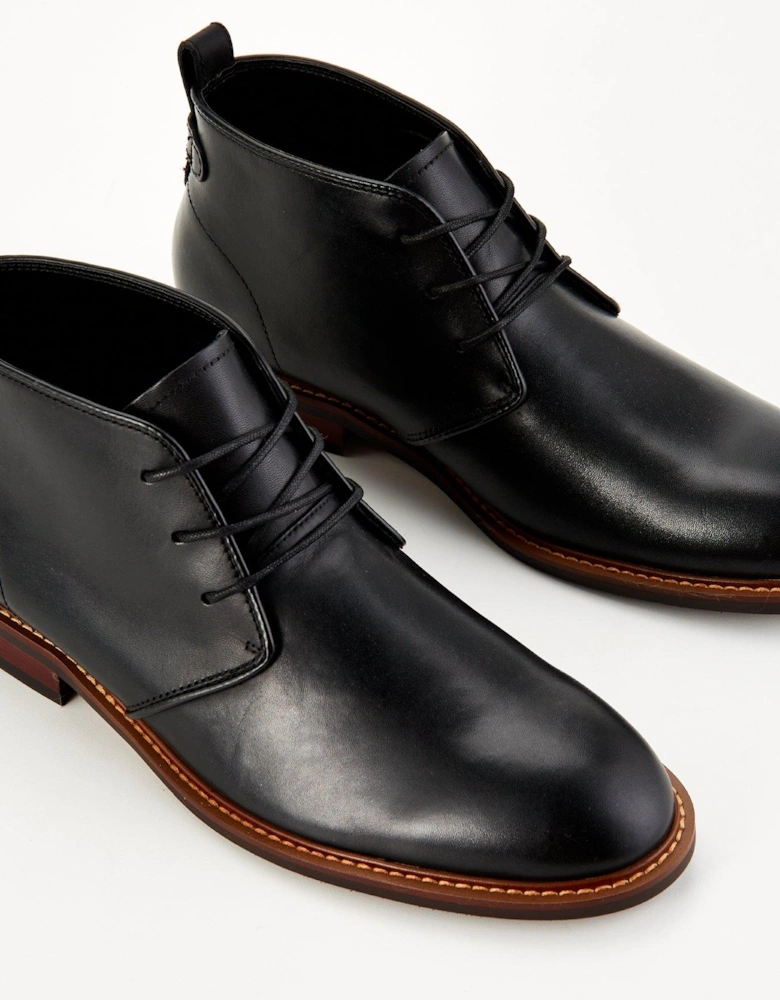 Leather Chukka Boot - Black