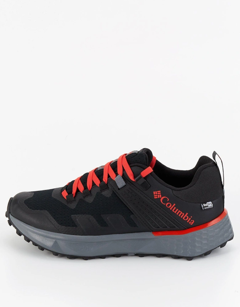 Men's Facet 75 Oudtdry Waterproof Hiking Shoes - Black