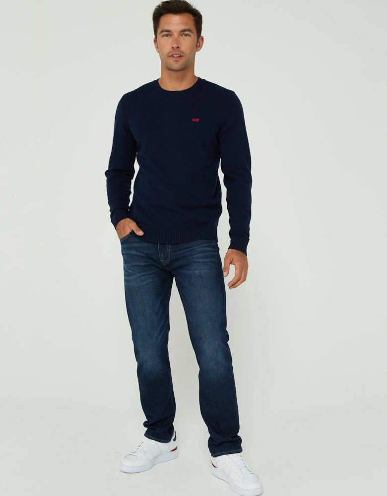Levis Original Housemark Logo Jumper - Navy