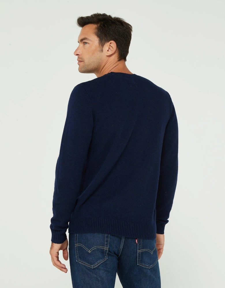 Levis Original Housemark Logo Jumper - Navy