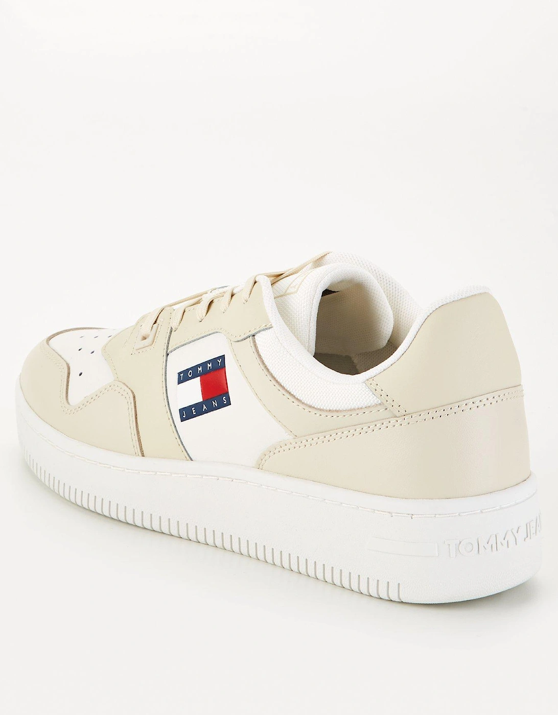 Retro Basket Trainer - Cream
