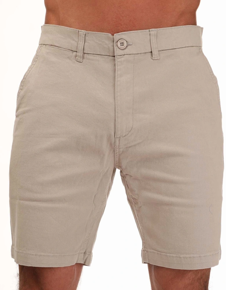 Mens Dillenger Cotton Twill Chino Shorts