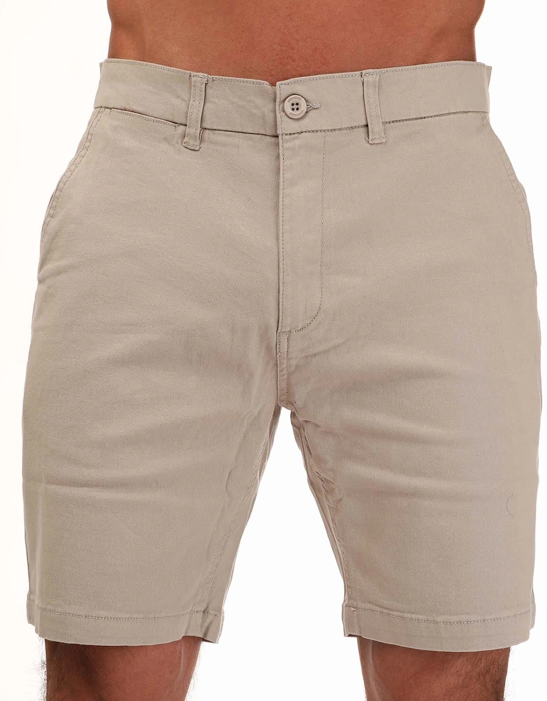 Mens Dillenger Cotton Twill Chino Shorts, 4 of 3