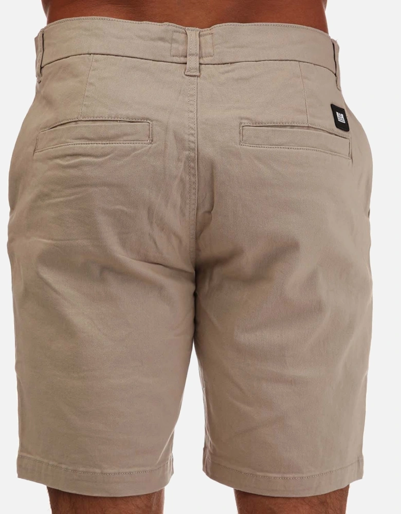 Mens Dillenger Cotton Twill Chino Shorts