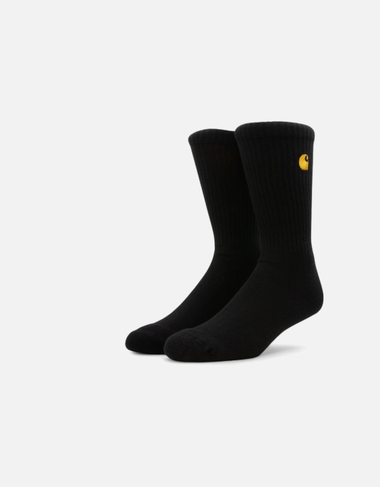 Chase Socks - Black/Gold