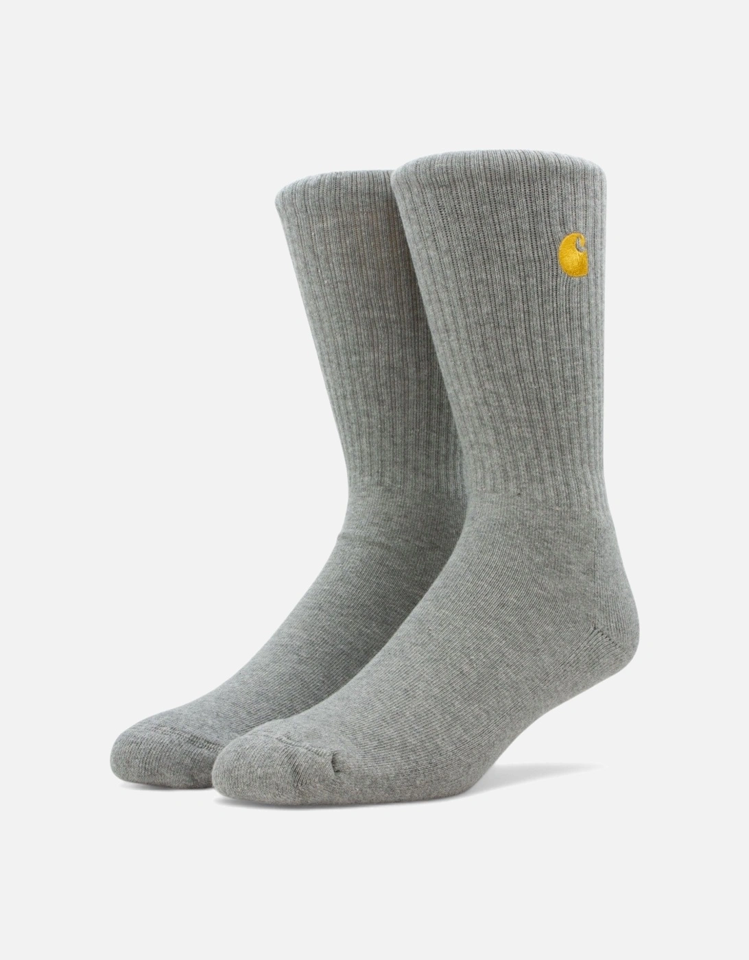 Chase Socks - Grey Heather/Gold, 3 of 2