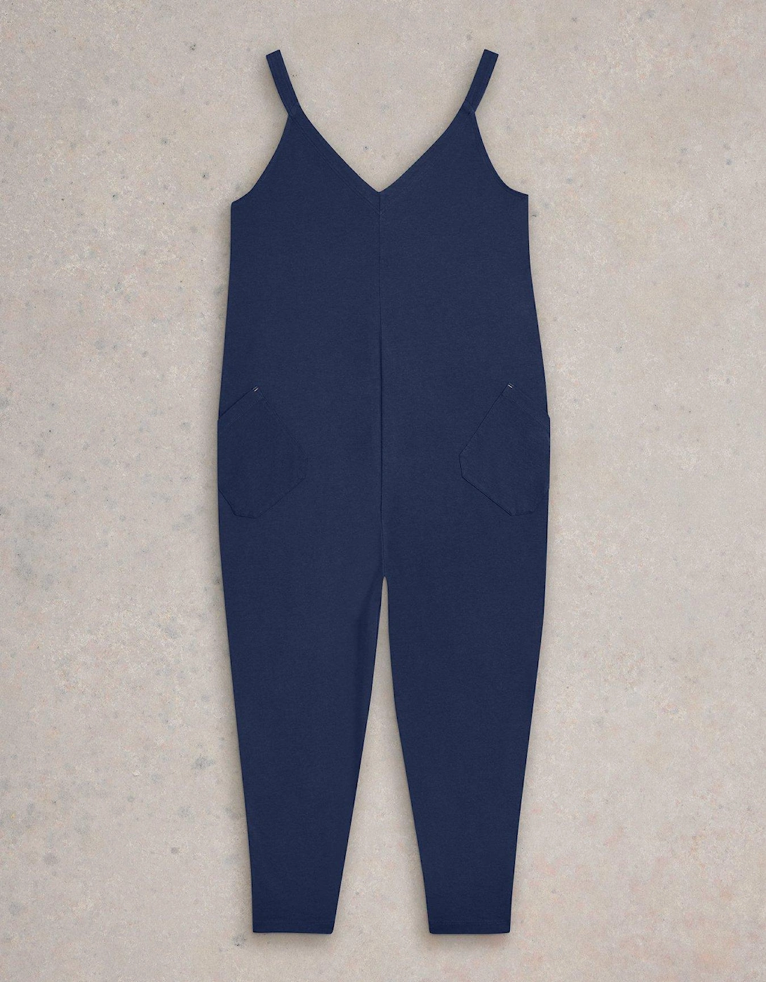 Selina Jersey Jumpsuit - Navy