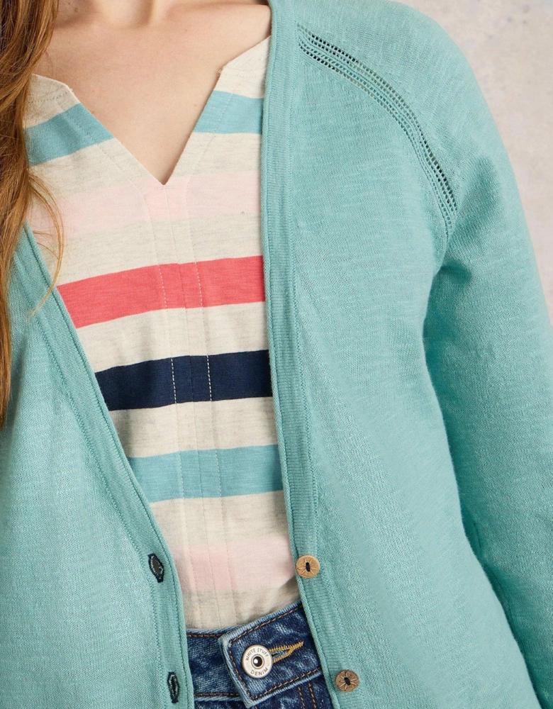 Naria Cardigan - Blue