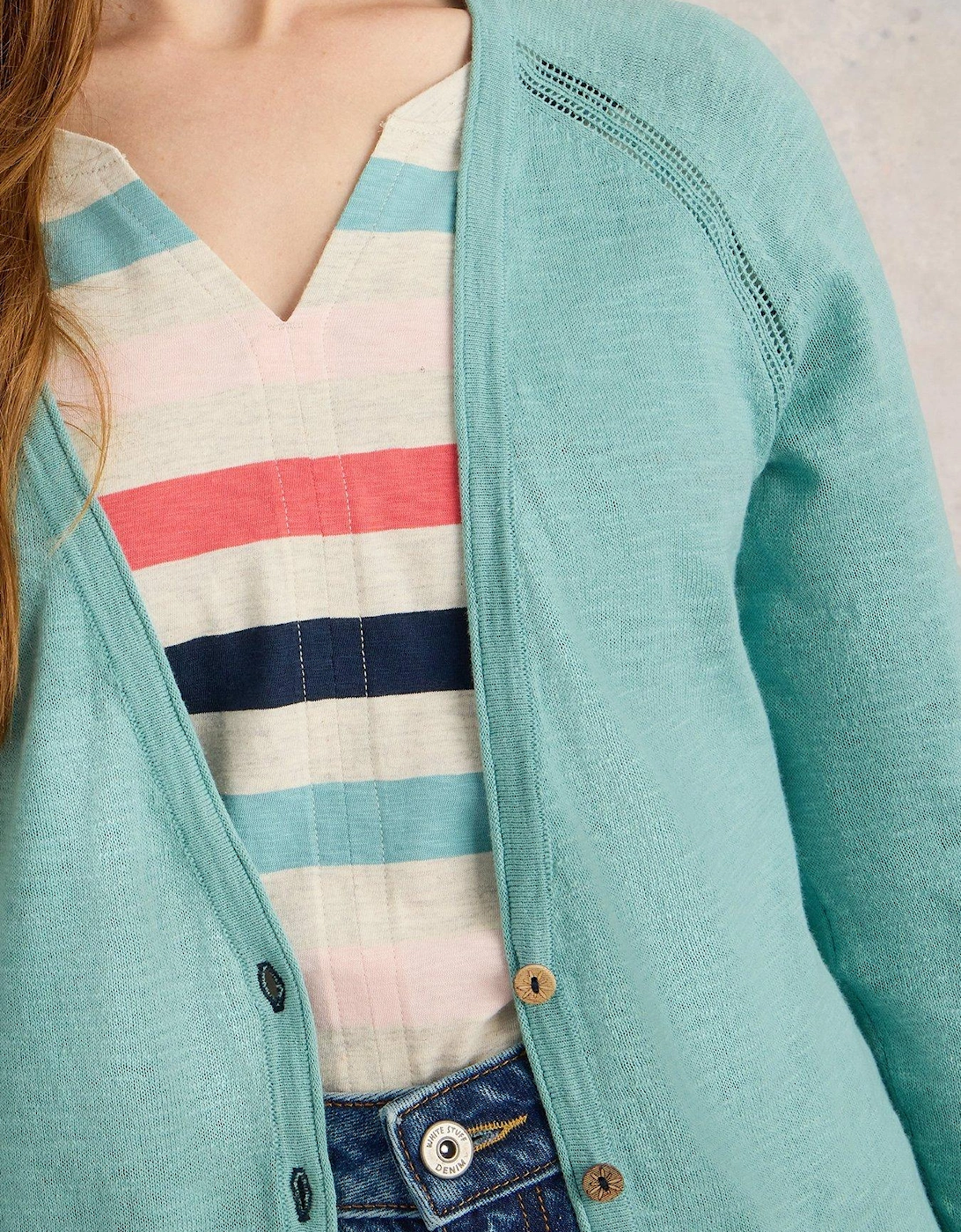 Naria Cardigan - Blue