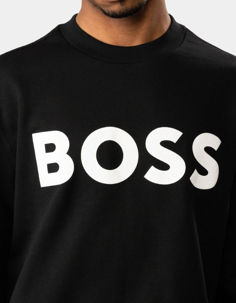 BOSS Orange WeBasicCrew Mens Crew Neck Sweatshirt