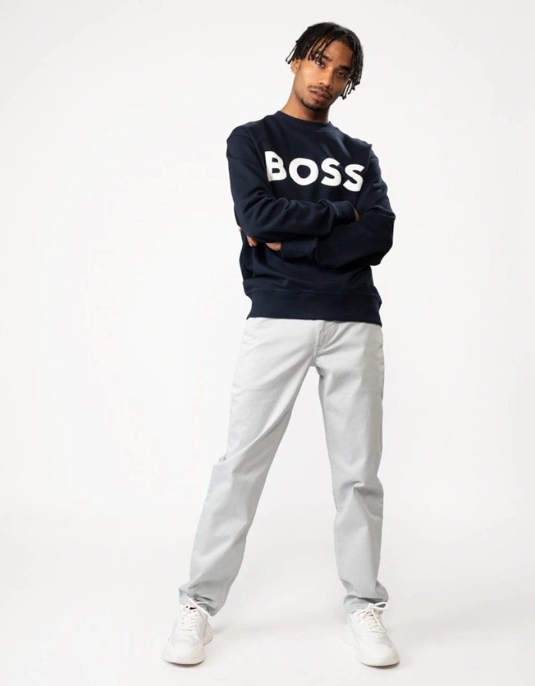 BOSS Orange WeBasicCrew Mens Crew Neck Sweatshirt