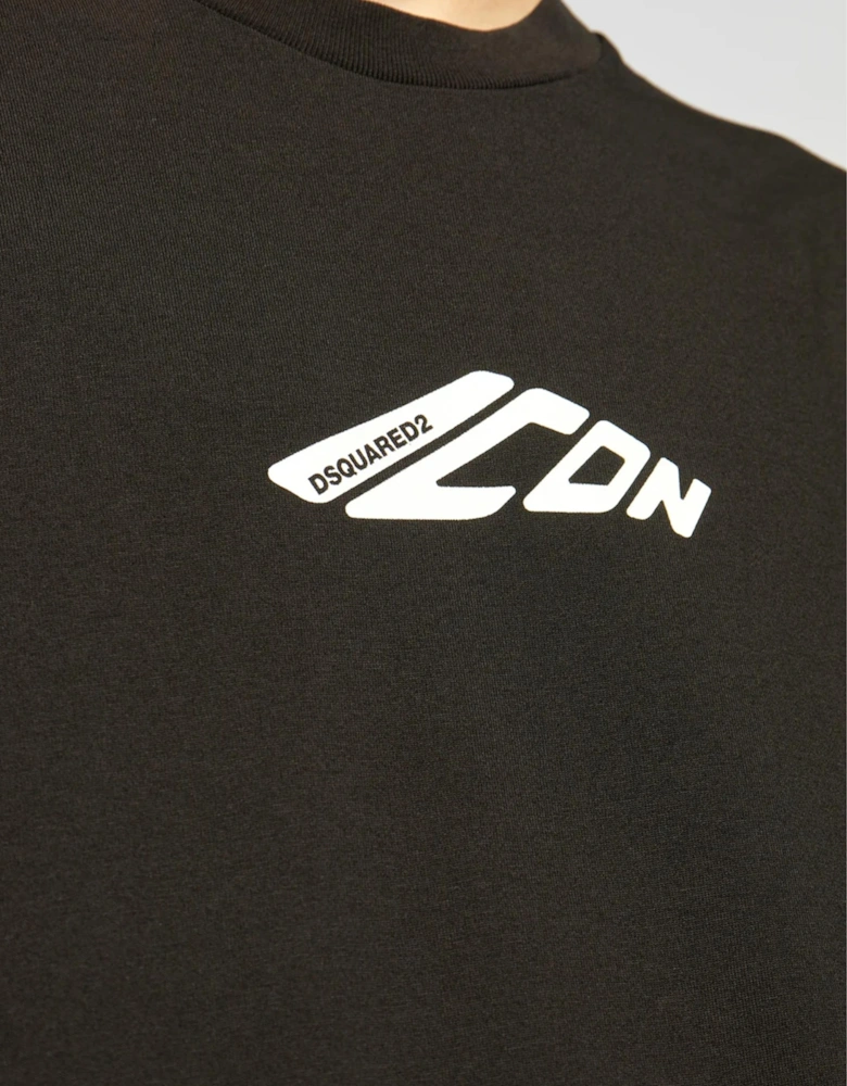 New Generation Icon Logo Sweatshirt in Black