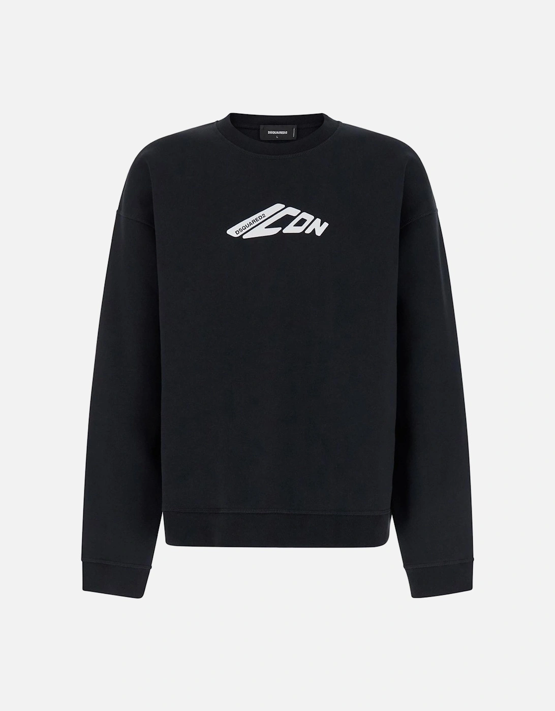 New Generation Icon Logo Sweatshirt in Black, 6 of 5