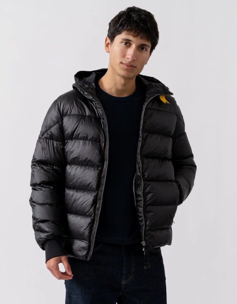 Pharrell Mens Hooded Down Bomber