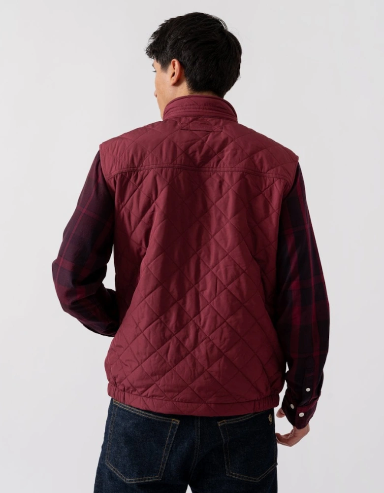 Mens Quilted Windcheater Vest