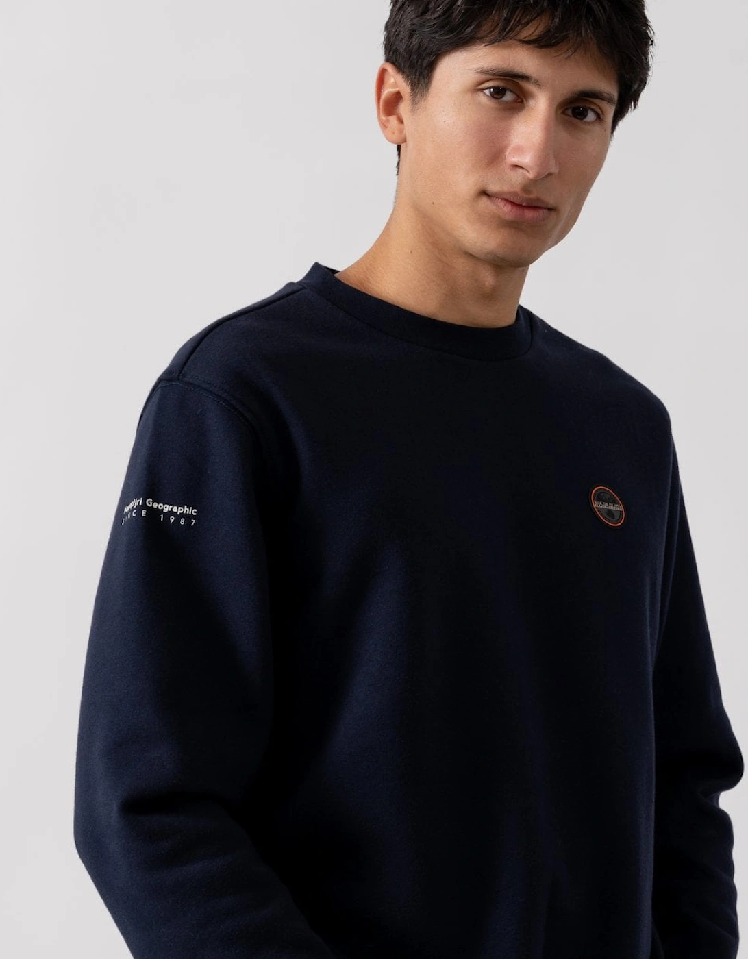 B-Badge Mens Crew Neck Sweatshirt