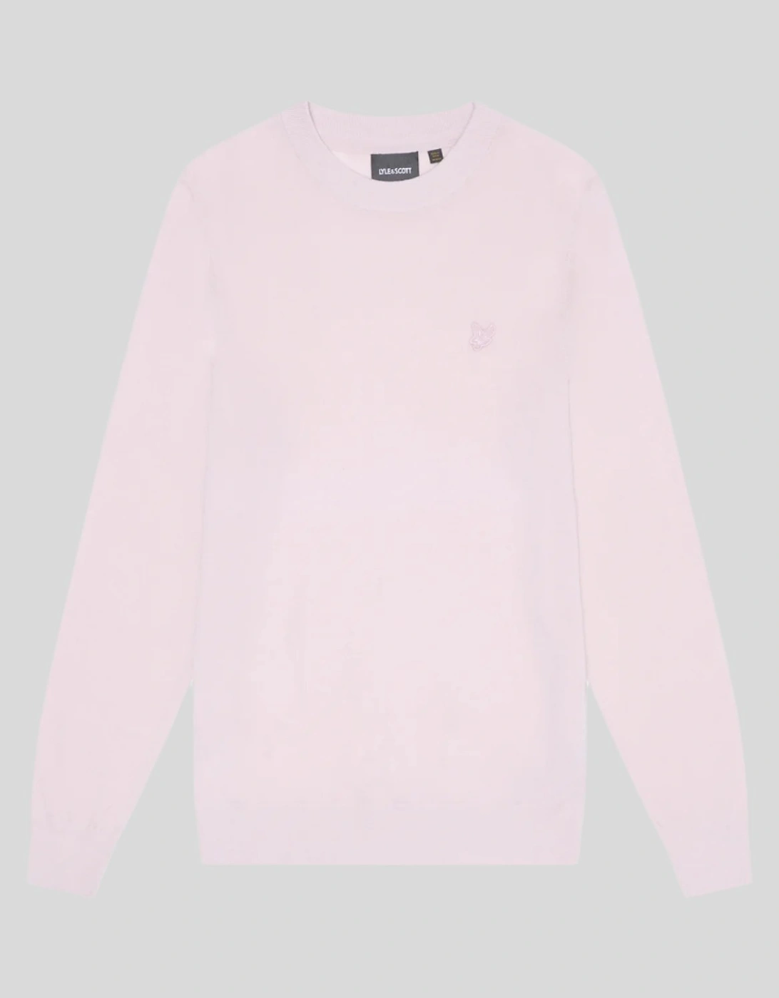 Tonal Eagle Merino Crew Neck Jumper