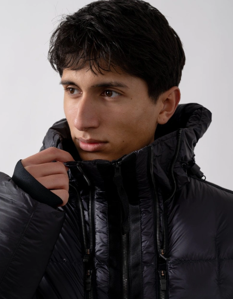 Diran Mens Hooded Down Jacket