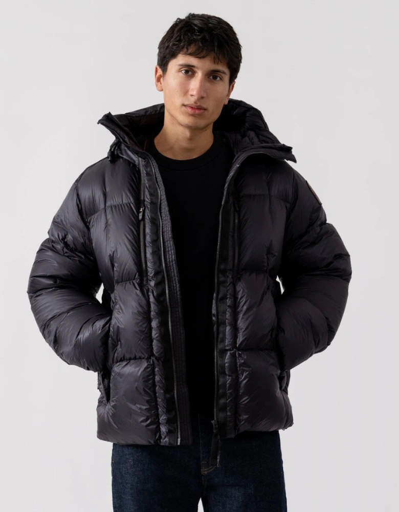 Diran Mens Hooded Down Jacket