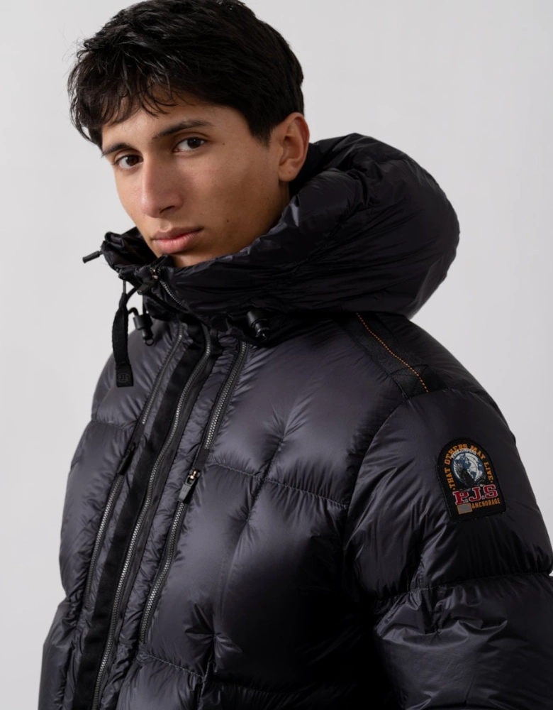 Diran Mens Hooded Down Jacket